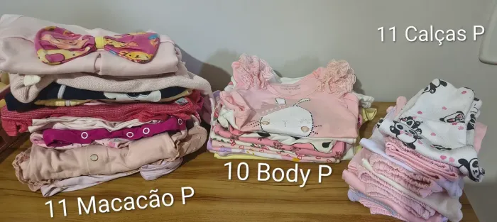 Lote de 32 Pç de roupinhas