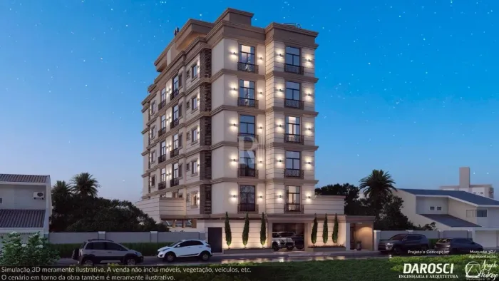 Belíssimo apartamento na planta à venda, Centro, Tijucas, SC