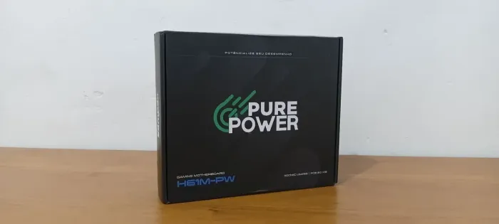 PLACA MÃE H61M-PW NOVA NA CAIXA