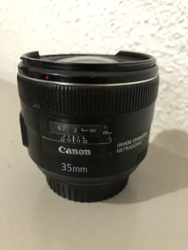 Lente 35 mm canon