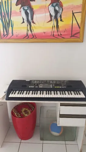 Teclado Musical Casio CTK-710 - Perfeito para Iniciantes e Estudos