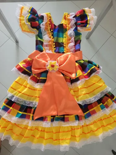 Vestido de quadrilha festa junina 