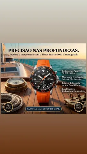 RELÓGIO TISSOT SEASTAR CHRONOGRAPH 