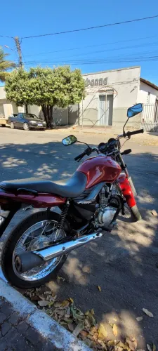 VENDE-SE   Honda CG 150 Fan ESI Ano 2013 Cor: Vermelha Flex (Álcool/Gasolina) Moto part