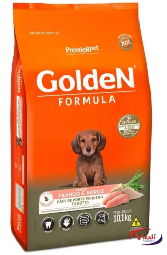 Vendo ração Golden filhote