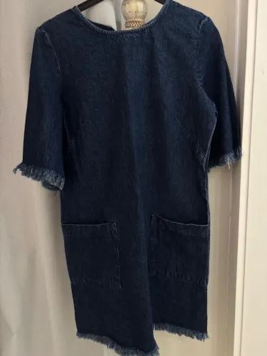 Vestido Jeans Cantão tamanho M