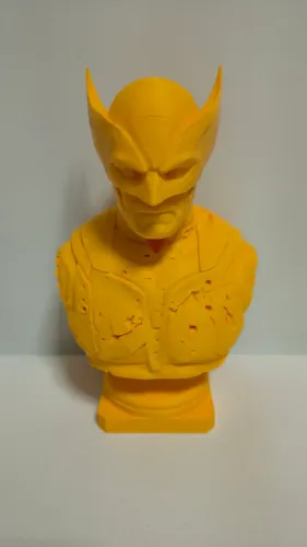 Busto Wolverine MCU com Máscara - Impressão 3D - 18cm