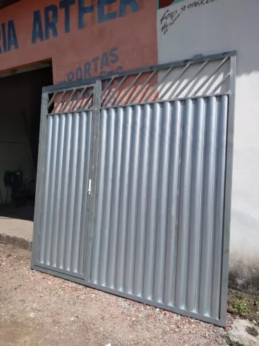 Pintura em portão 