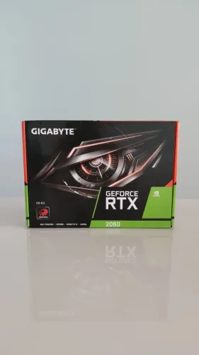 Placa de Vídeo Gigabyte GeForce RTX 2060 6GB GDDR6 (Rev 2.0) - Na Caixa