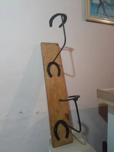Porta chapeu artesanal de ferradura