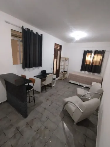 Studio mobiliado na cidade alta