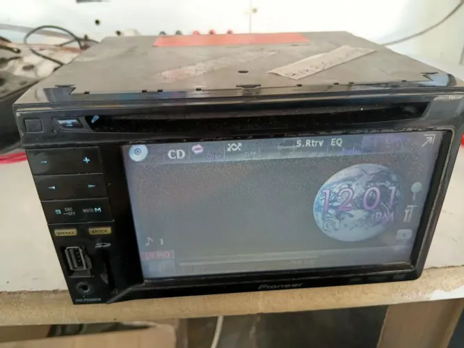 Multimídia pioneer 2din com bluetooth audio