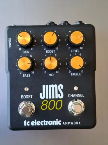 Vendo TC Electronic JCM800 Dual Channel Preamp Pedal com pouco uso. Usei apenas em casa. 