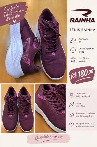 Tênis Rainha - Novo