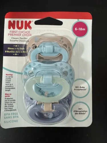 NUK Kit chupetas importadas