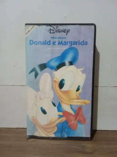 Vhs filme Donald e Margarida (dublado)