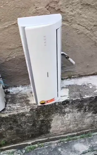 ar condicionado split 9000 BTUs 127 v 