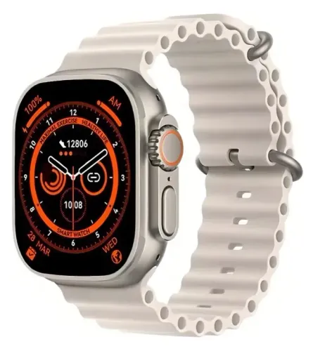 Relogio smartwatch ultra branco