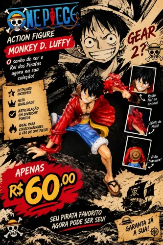 ACTION FIGURE LUFFY ONE PIECE