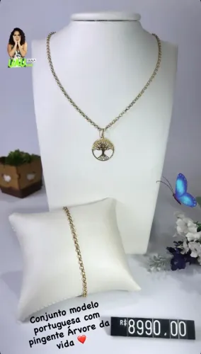 Conjunto Ouro 18K