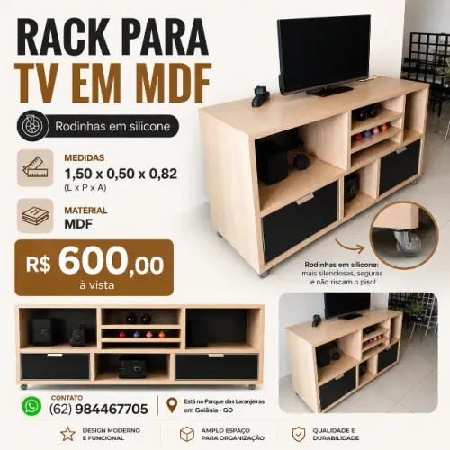 RACKK PARA TV