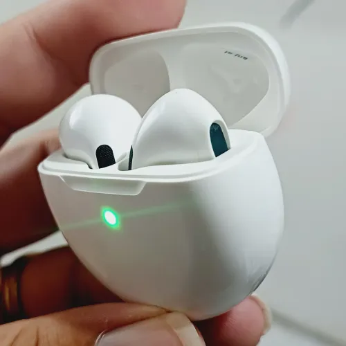 Fone Bluetooth Pro 6 Sem Fio Para IOS E ANDROID