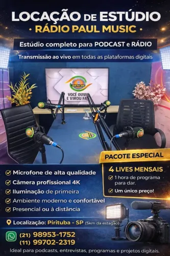 Locação de podcast