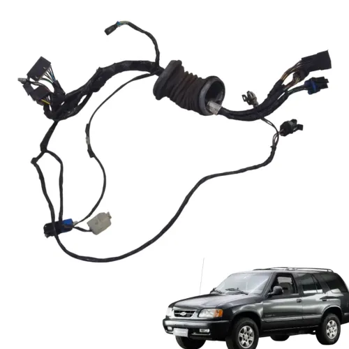 Chicote Porta Dianteira Esquerda Chevrolet Blazer 1995/2000