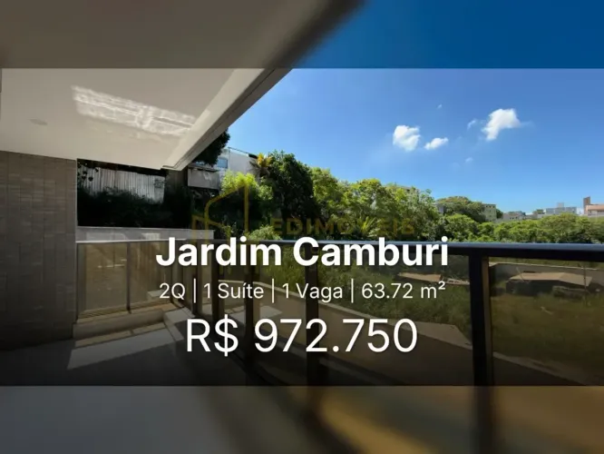 Apartamento Moderno em Jardim Camburi: Varanda Livre e Sol da Manhã!