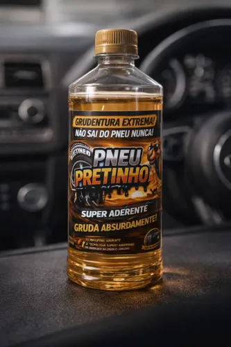 Pretinho para Pneus Alto Brilho 500ml