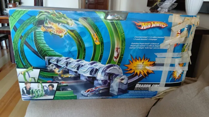 Pista Hotwheels Dragão