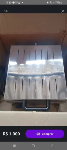 Máquina de crepe 12 cavidade
