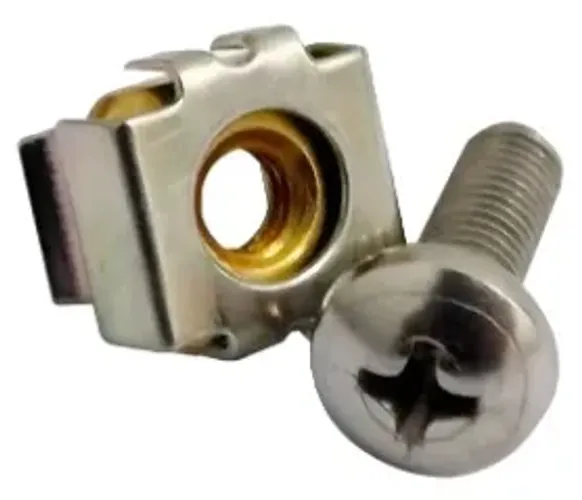 Kit Porca Gaiola com Parafuso para Rack 19"