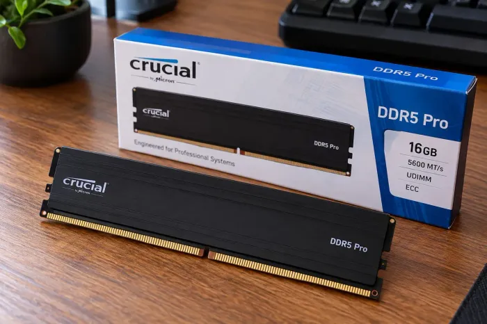 16gb memória RAM ddr5 crucial ddr5 -5600mhz