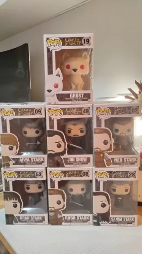 Coleção Funkos POP Game of Thrones - Starks
