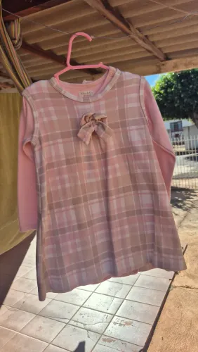 Vestido infantil frio