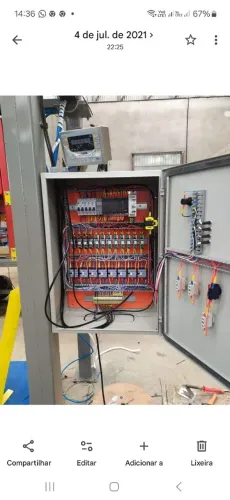 Montagem e manutenção elétrica automação 