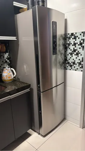 Geladeira Electrolux DB44S 400L Frost Free Inverter Inox | Excelente Estado