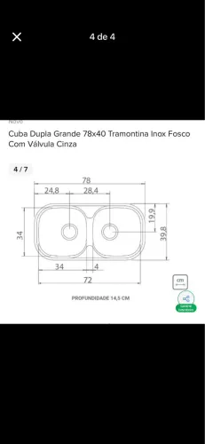 Cuba Dupla Pia Tramontina Nova