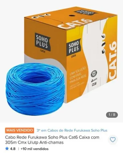 Cabo Cat6 