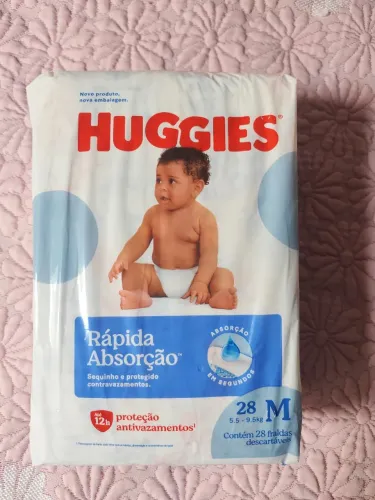 Fralda Huggies Tam M