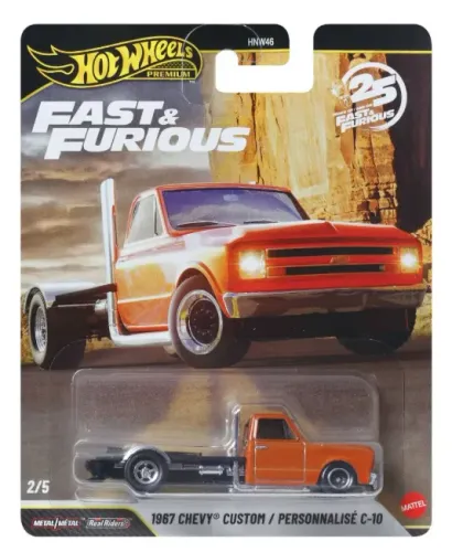 Hot Wheels Premium Fast Furious 1967 Chevy Custom C-10