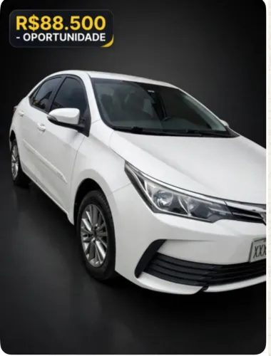 Toyota Corolla GLI 1.8 Flex 16V Aut. 2018