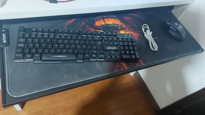 Teclado e mouse para PC