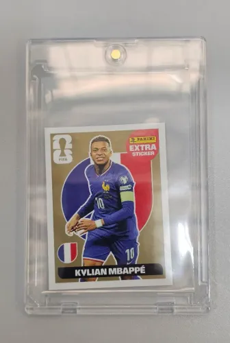 Figurinha Panini Mbappé Legend Ouro Rara
