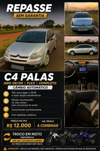 Citroen C4 Pallas GLX 2.0/ 2.0 Flex Aut. 2009