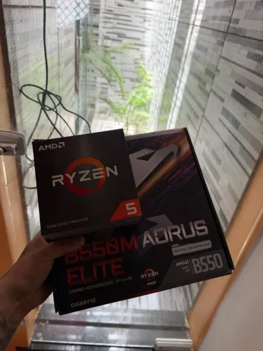 Kit Ryzen 5 5500+ b550 aorus elite