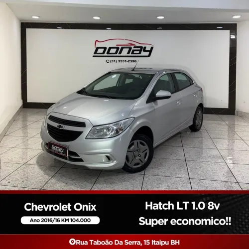 Chevrolet Onix Hatch LT 1.0 8V Flex Power Mec. 4P 2016