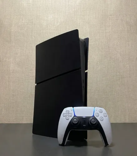 PlayStation 5 ps5 1TB C/1 Controle Dualsense | Estado de novo + Upgrade Faceplate Black |