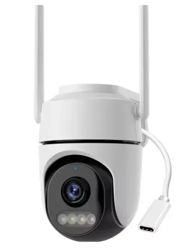 câmera PTZ WiFi Câmera IP externa Vigilância por vídeo Proteção de segurança residencial
